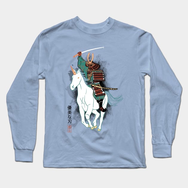 Uniyo-e Long Sleeve T-Shirt by Hillary White Rabbit